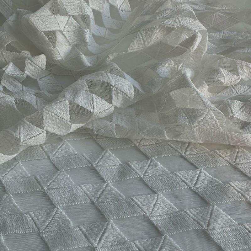 Último Corte - 1,40m - Tule Zimmermann - Off White